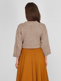 Свитер Sassofono модель A201-SC-8003, Норковий Фото