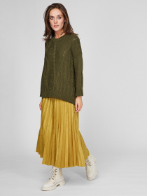 Свитер Sassofono модель A201-SC-8003, Хакі Фото