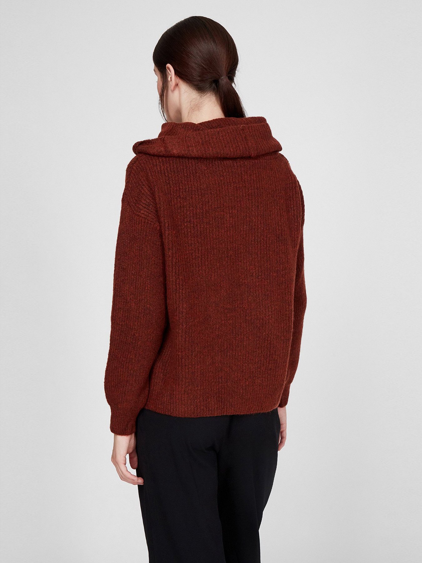 Свитер Sassofono модель A201-SC-9503, Кориця Фото