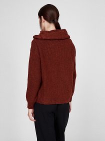 Свитер Sassofono модель A201-SC-9503, Кориця Свитер Sassofono модель A201-SC-9503, Кориця Фото