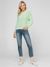 Свитер Sassofono модель A201-SF-2739, Фісташковий Фото