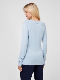 Свитер Sassofono модель A201-SF-473112, НАСИЧЕНИЙ БЛАКИТНИЙ Фото