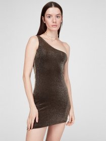 Платье мини Sassofono модель A191-SF-387171, Бронзовий Фото