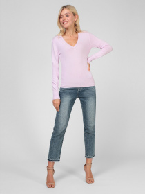 Свитер Sassofono модель A201-SF-480141-2, Рожевий Фото