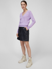 Джемпер Sassofono модель A201-SF-480142, Ліловий-1 Джемпер Sassofono модель A201-SF-480142, Ліловий-1 Фото