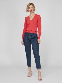 Свитер Sassofono модель A201-SF-480142, Червоний-1 Фото