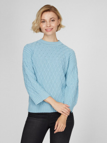 Свитер Sassofono модель A201-SF-700111, Блакитний Фото