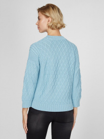 Свитер Sassofono модель A201-SF-700111, Блакитний Фото