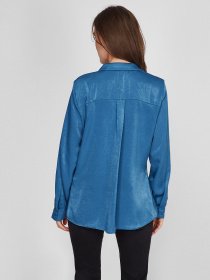 Рубашка Sassofono модель A191SC8YG163, Індиго Фото