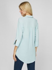 Сорочка Sassofono модель A191SC8YG194, Блакитний Фото