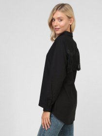 Рубашка Sassofono модель A191SC8YG199, ЧОРНИЙ Фото