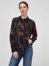 Сорочка повсякденна Sassofono модель A201-SF-200151, ЧОРНИЙ Фото