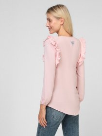 Рубашка Sassofono модель A201-SF-270153, ПУДРОВИЙ Фото