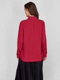 Рубашка повседневная Sassofono модель A201-SF-291153, ЧЕРВОНИЙ Фото