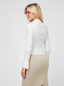 Рубашка Sassofono модель A201-SF-40444, БІЛИЙ Фото