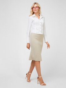 Рубашка Sassofono модель A201-SF-40444, БІЛИЙ Фото