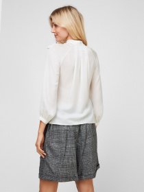 Рубашка Sassofono модель A201-SF-43618, МОЛОЧНИЙ Фото