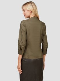 Рубашка Sassofono модель A201-SF-45237, ХАКІ Фото