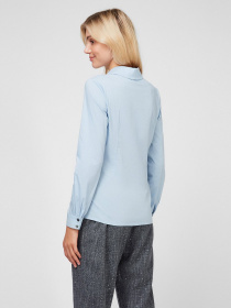 Рубашка Sassofono модель A201-SF-45585, БЛАКИТНИЙ Фото