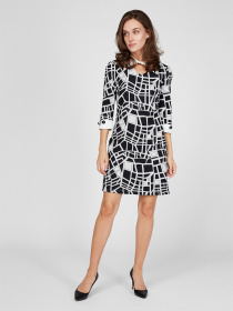 Сукня міні Sassofono модель A201-SC-6310, Чорний Фото