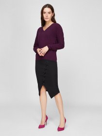 Юбки Sassofono модель A191SC8YE306, ЧОРНИЙ Фото