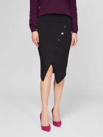 Юбки Sassofono модель A191SC8YE306, ЧОРНИЙ Фото