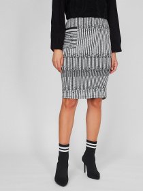 Спідниці Sassofono модель A201-SC-35011, ЧОРНИЙ Фото