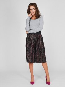 Спідниці Sassofono модель A201-SC-37013, Бордовий Фото