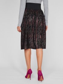 Юбки Sassofono модель A201-SC-37013, Бордовий Фото