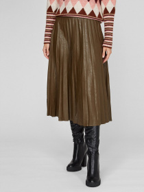 Юбки Sassofono модель A201-SC-37015, ХАКІ Юбки Sassofono модель A201-SC-37015, ХАКІ Фото