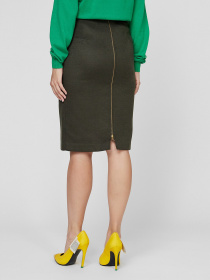 Спідниця міні Sassofono модель A201-SC-503116, Зелений Фото
