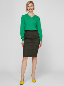 Спідниця міні Sassofono модель A201-SC-503116, Зелений Фото