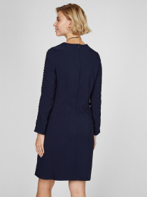 Платье миди Sassofono модель A201-SC-8298, Синій Фото