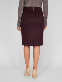 Спідниці Sassofono модель A201-SC-503140, Сливовий Фото