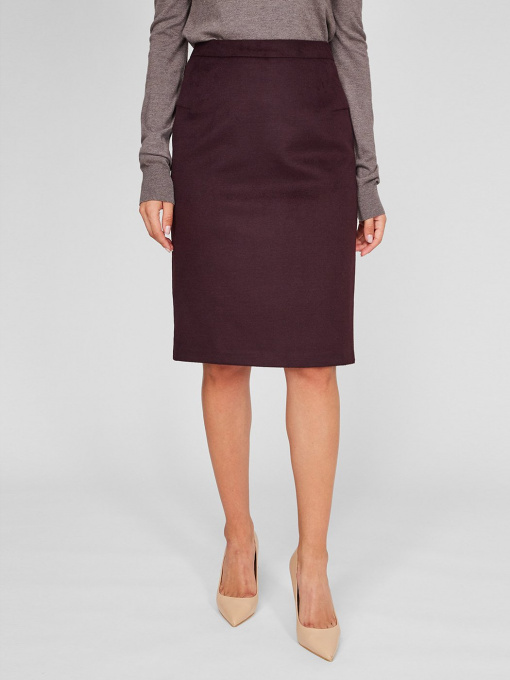 Спідниці Sassofono модель A201-SC-503140, Сливовий Фото