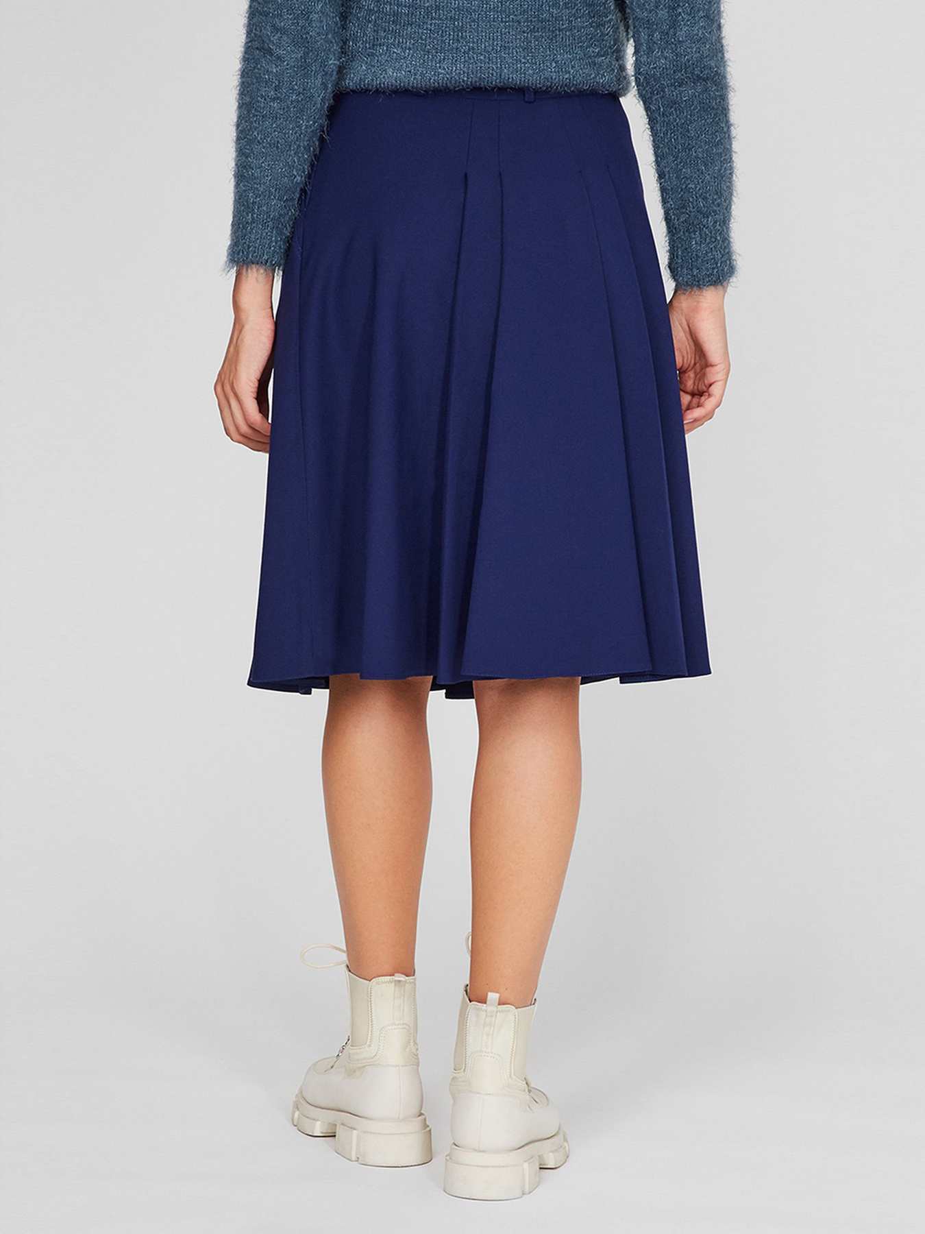 Спідниця міді Sassofono модель A201-SC-503270-1, Електрик Фото