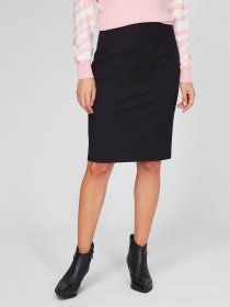 Спідниця міні Sassofono модель A201-SC-503320-1, Чорний Фото