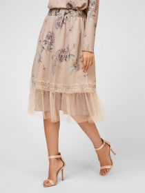 Юбки Sassofono модель A201-SF-253081, БЕЖЕВИЙ Юбки Sassofono модель A201-SF-253081, БЕЖЕВИЙ Фото