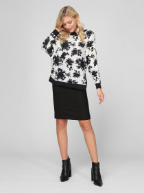 Юбка мини Sassofono модель A201-SF-293081, ЧОРНИЙ Фото