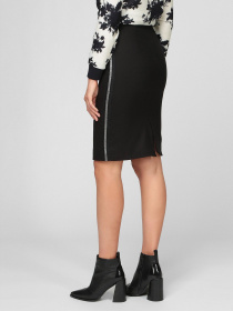 Спідниця міні Sassofono модель A201-SF-293081, ЧОРНИЙ Фото