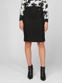 Спідниця міні Sassofono модель A201-SF-293081, ЧОРНИЙ Фото