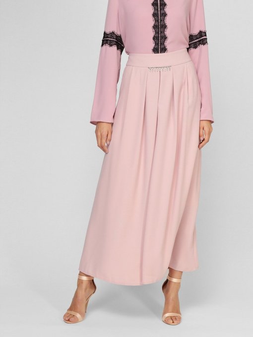 Юбки Sassofono модель A201-SF-293083-1, ПУДРОВИЙ Фото