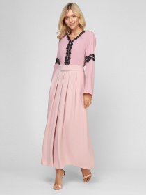 Юбки Sassofono модель A201-SF-293083-1, ПУДРОВИЙ Фото