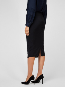 Юбки Sassofono модель A201-SF-318081, ЧОРНИЙ Фото