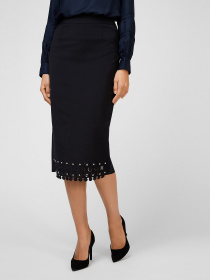 Юбки Sassofono модель A201-SF-318081, ЧОРНИЙ Фото