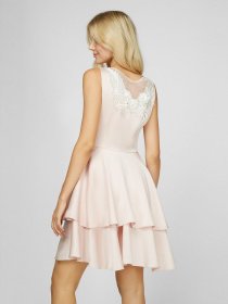 Платья Sassofono модель A191-SC-708171, Пудра Платья Sassofono модель A191-SC-708171, Пудра Фото