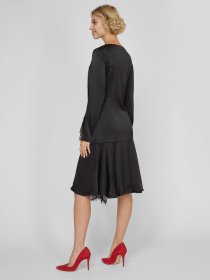 Платья Sassofono модель A191-SF-149171-1, Чорний Фото