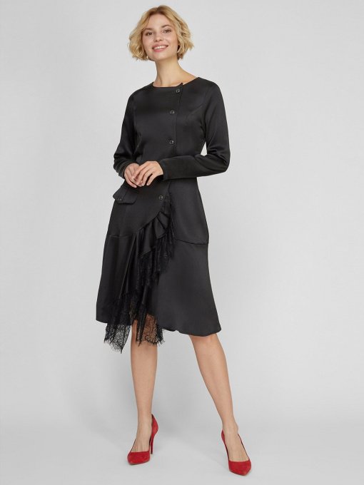 Сукні Sassofono модель A191-SF-149171-1, Чорний Фото