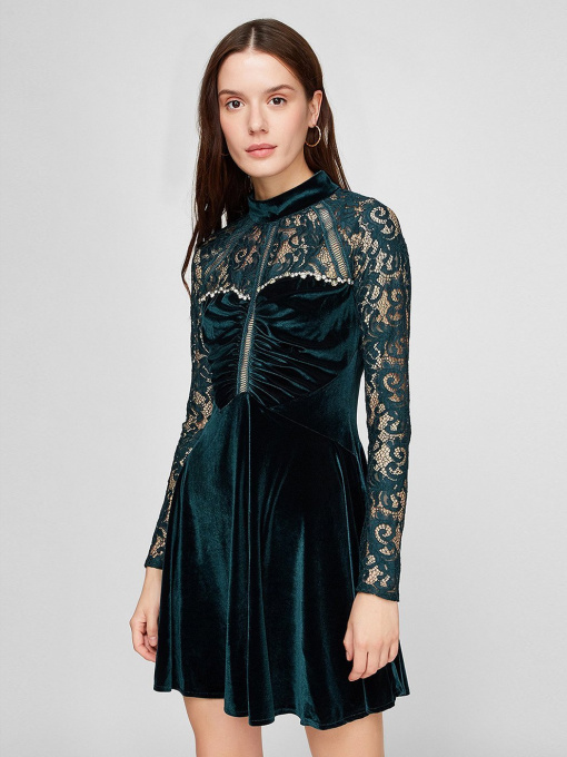 Сукні Sassofono модель A191-SF-164171, Зелений Фото