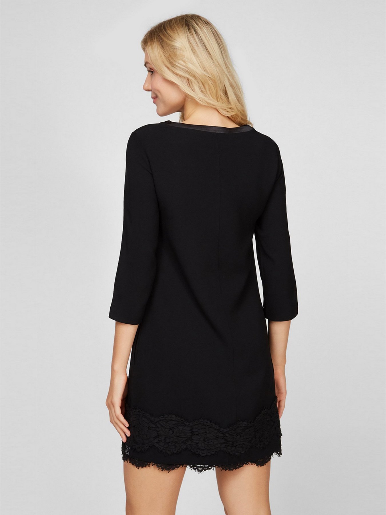 Сукня міні Sassofono модель A191-SF-119171, ЧОРНИЙ Фото